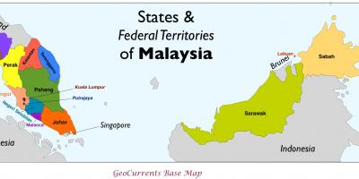 Малайзия бесплатная карта
